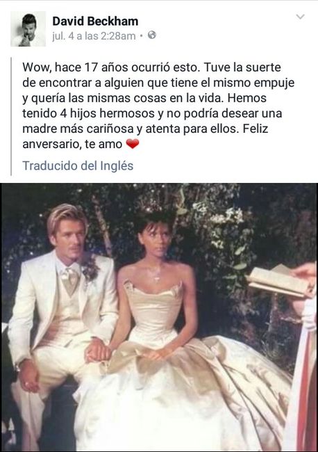 Boda de david beckham - 2