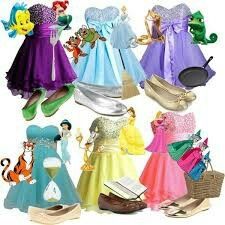 Vestidos de damas inspirados en las princesas - 5