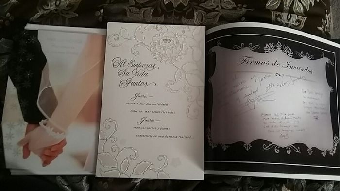 Que hacer con el libro de firmas después de la boda - 2