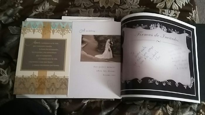 Que hacer con el libro de firmas después de la boda - 3