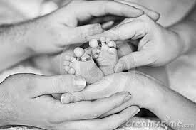 Anillos de boda y bebes foto del recuerdo - 7