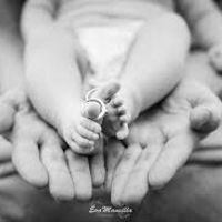 Anillos de boda y bebes foto del recuerdo - 4