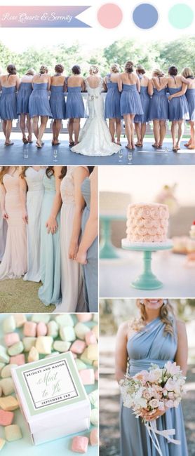 ¿Qué colores escogiste para tu boda? 1