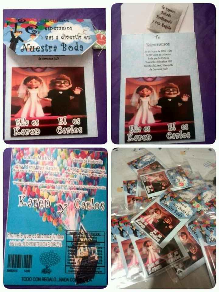 Boda con temática película Up - 6