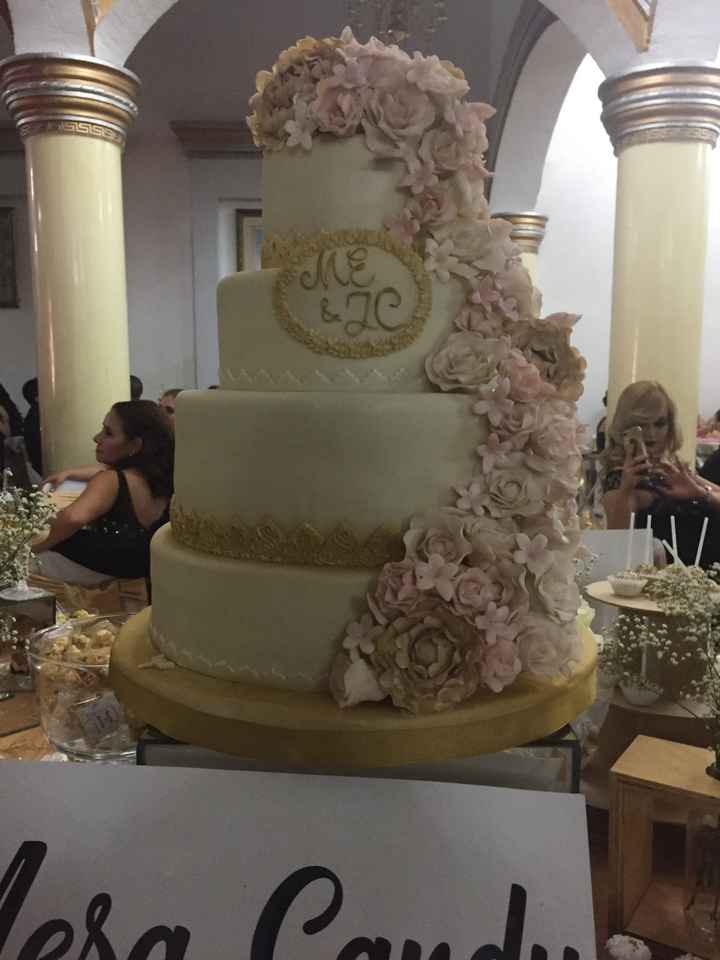  Mi pastel de bodas 💕 - 1