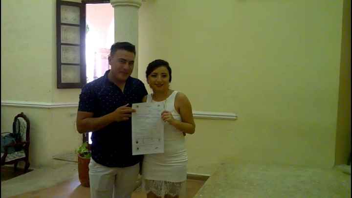 Al fin casaditos ante la ley!!! - 2