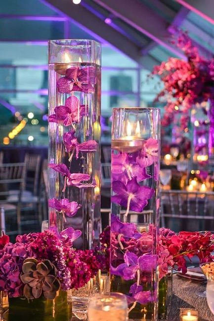 Ideas de centros de mesa con velas - 1