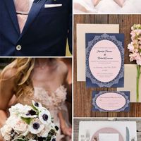 Blanco, Navi Blue y Mauve