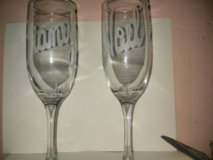 COPAS DE BODA GRABADAS!!