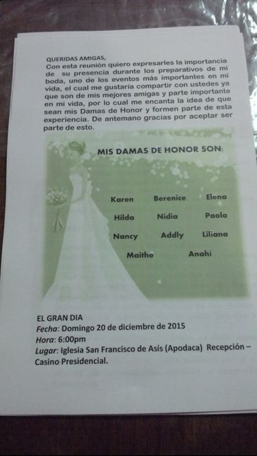 Primera reunion con mis damas - 13