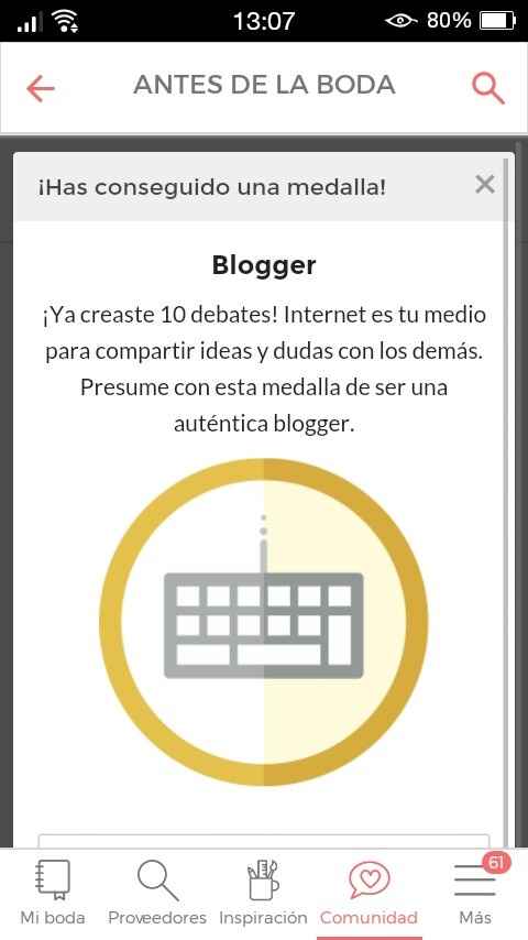Medallas el día b - 1