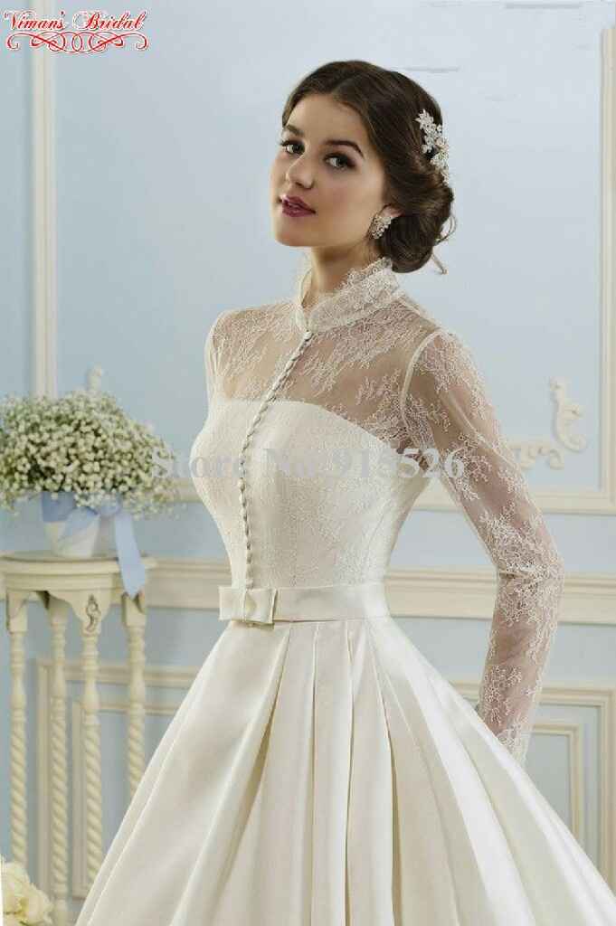 🎬 El escote de tu vestido será: - 1