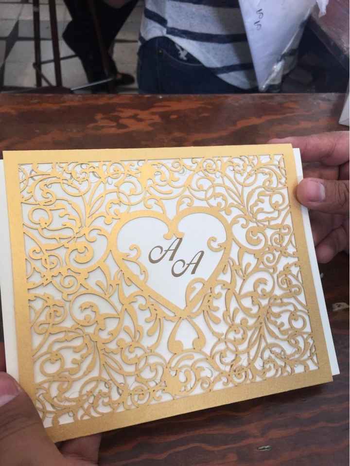 Invitaciones listas!! - 1