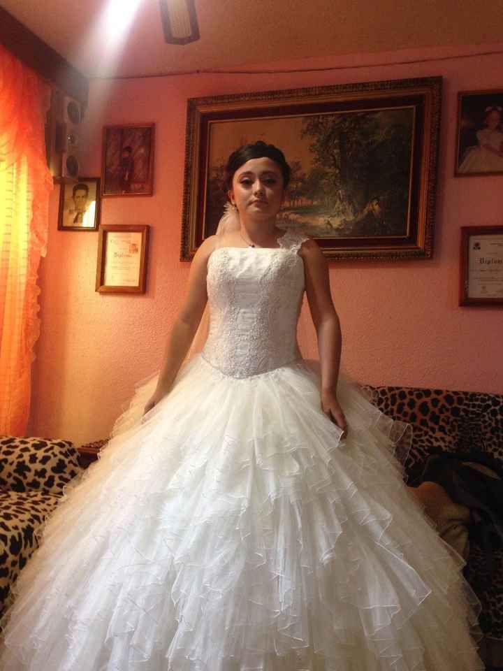 mi Vestido estilo princesa