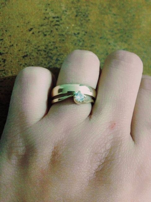 Presuman su anillo+argolla - 1