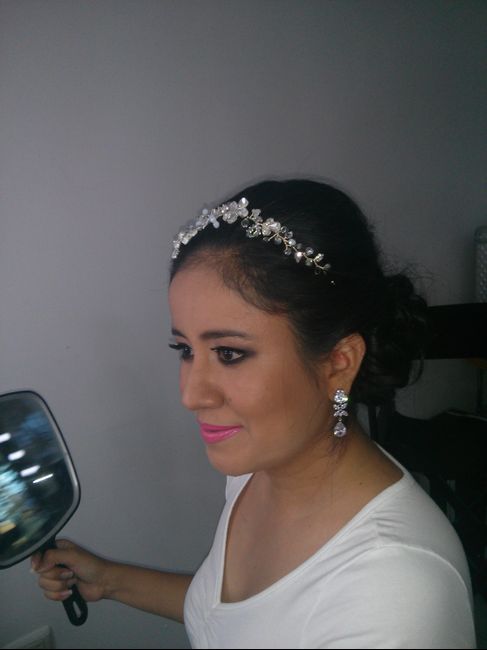 Prueba de peinado y maquillaje - 2
