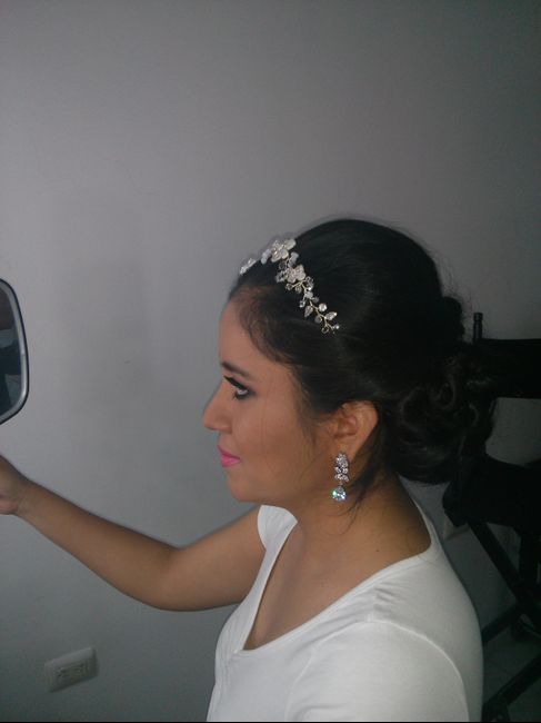 Prueba de peinado y maquillaje - 3