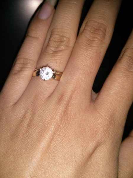 Nuestros anillos de compromiso! - 1