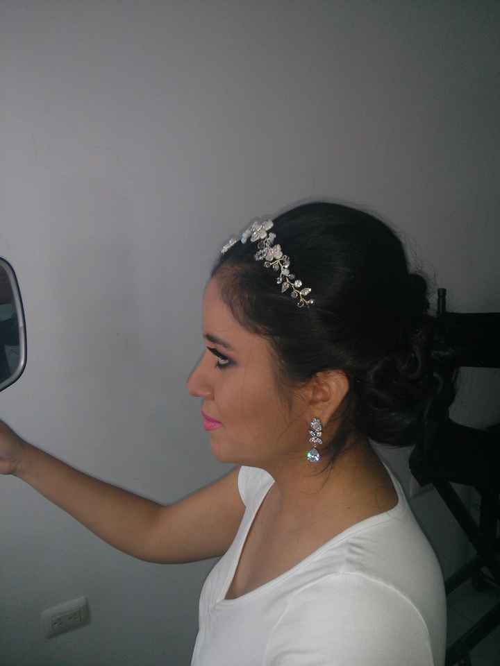Prueba de peinado y maquillaje - 3