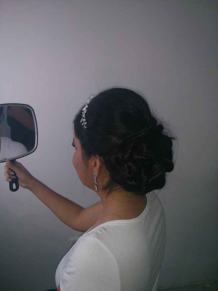 Prueba de peinado y maquillaje - 4