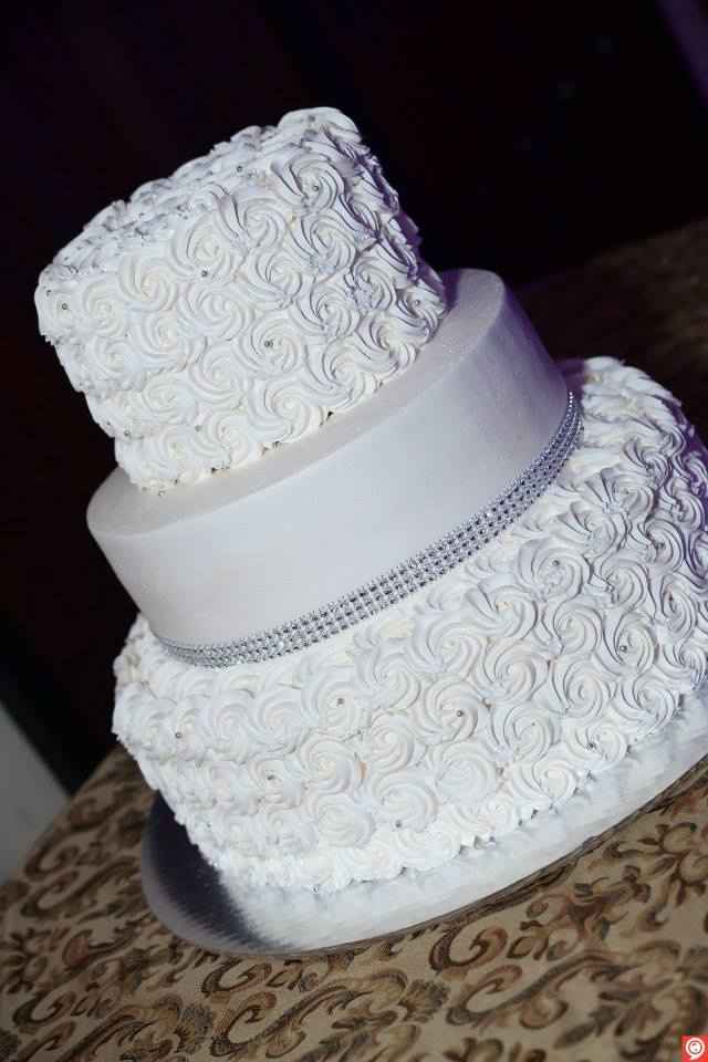 nuestro pastel de boda