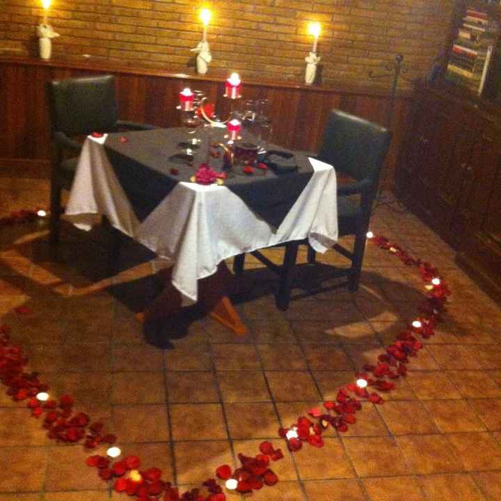 La cena para el anillo......
