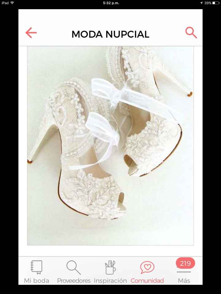 Y para los zapatos de cambio ¿qué par escoges? - 1