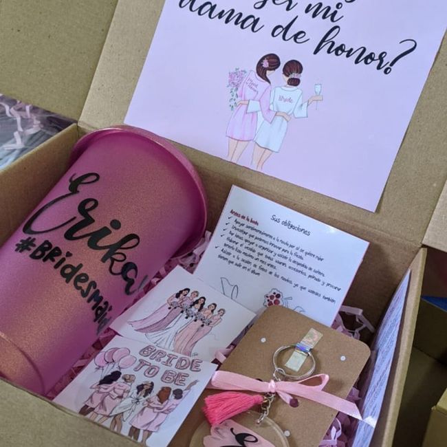 Regalo para damas de honor 💍💃 2