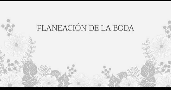 Tiempo para planificar 1