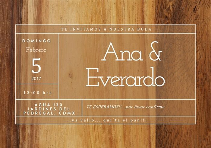 ¿Qué color eliges para tu invitación de boda? - 1