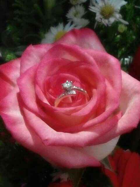¿cómo es su anillo de compromiso? - 1