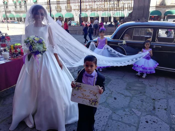 Que la novia se cubra la cara con el velo 1