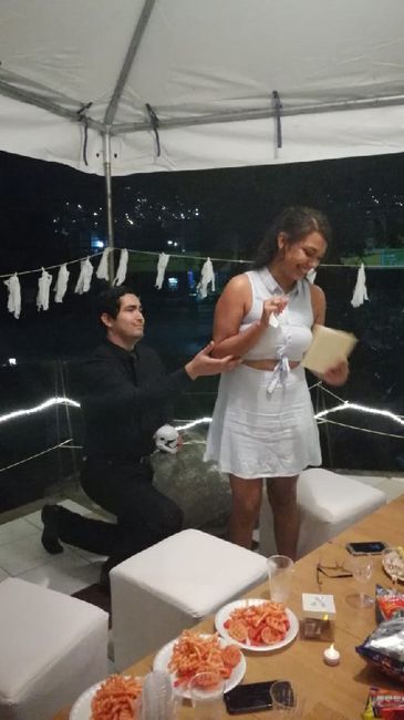 Pedida de damas y propuesta 🖤 - 11