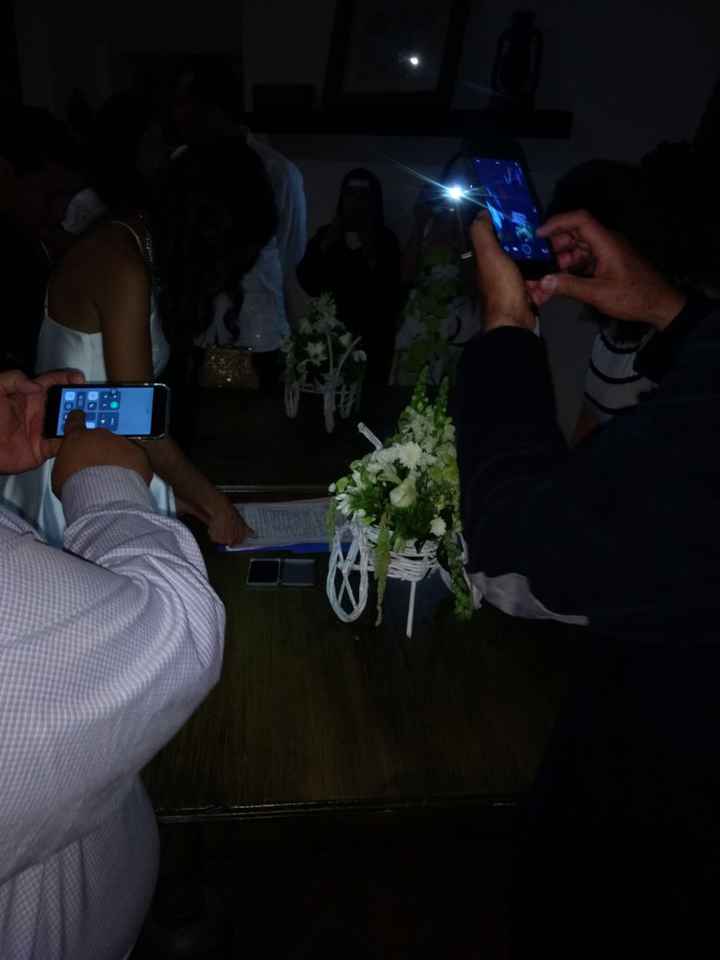 Centro de mesa boda civil - 1