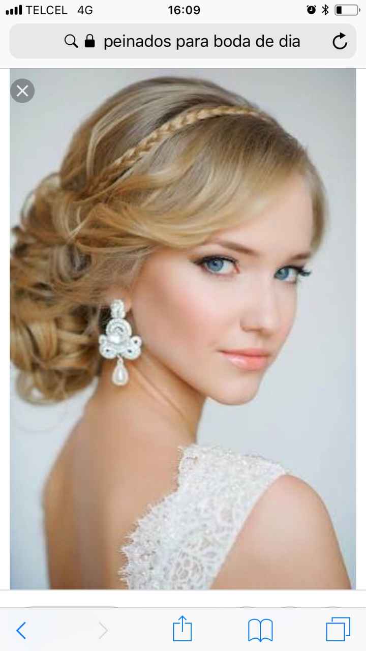 ¿Ya saben que peinado llevarán el día de su boda? - 1