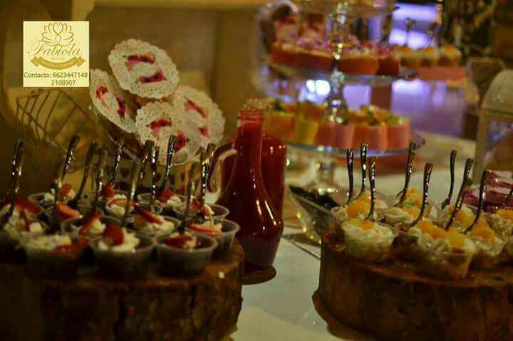 Mesas de postres - 1