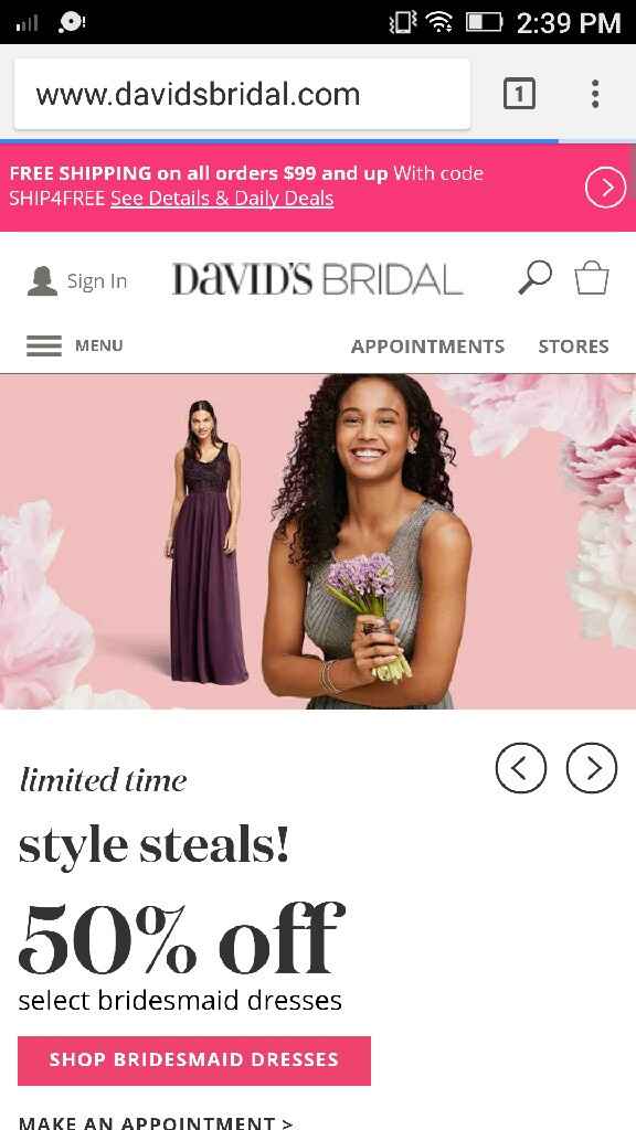 Tiendas de vestido de novia en houston ? - 1