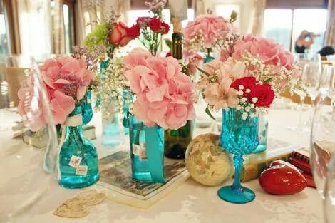 Decoración en salmón/naranja - 17