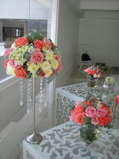 Decoración en salmón/naranja - 28