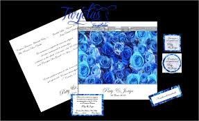 Invitaciones azul turquesa 4