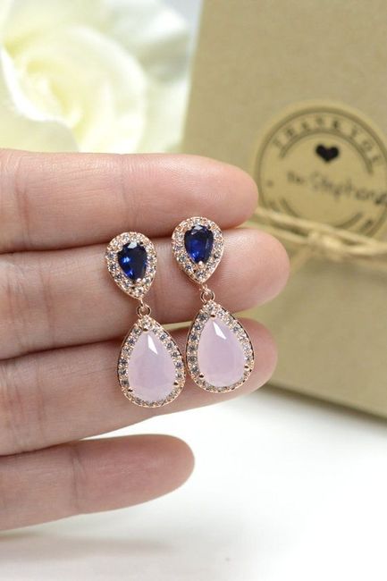 Color para boda Rose Gold y Azul Marino 6