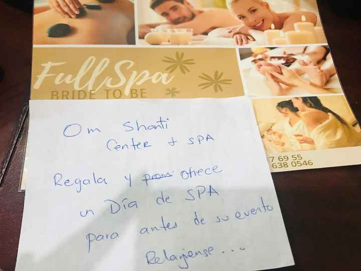 Nuestro premio nos vamos a Relajar . . . jaja