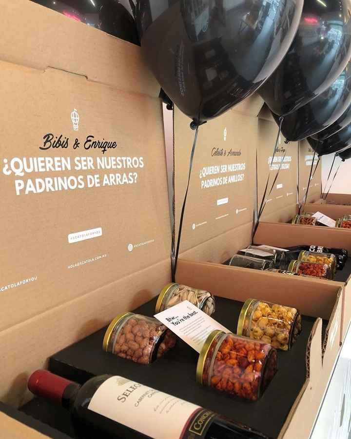 Detalles para pedirle a una pareja que sean padrinos de velacion - 3