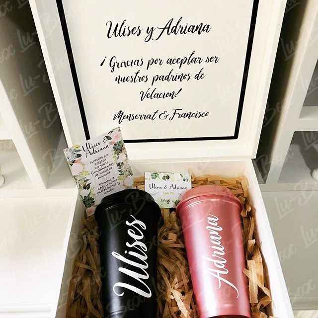 Detalles para pedirle a una pareja que sean padrinos de velacion - 4