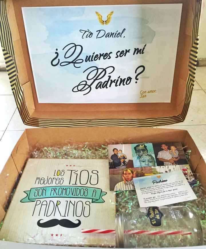 Detalles para pedirle a una pareja que sean padrinos de velacion - 5