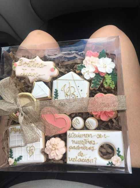 Detalles para pedirle a una pareja que sean padrinos de velacion - 6