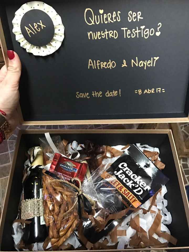 Detalles para pedirle a una pareja que sean padrinos de velacion - 8