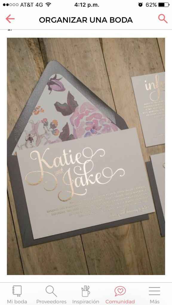 Invitaciones de boda.. mis opciones - 3