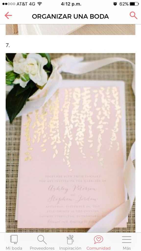 Invitaciones de boda.. mis opciones - 5