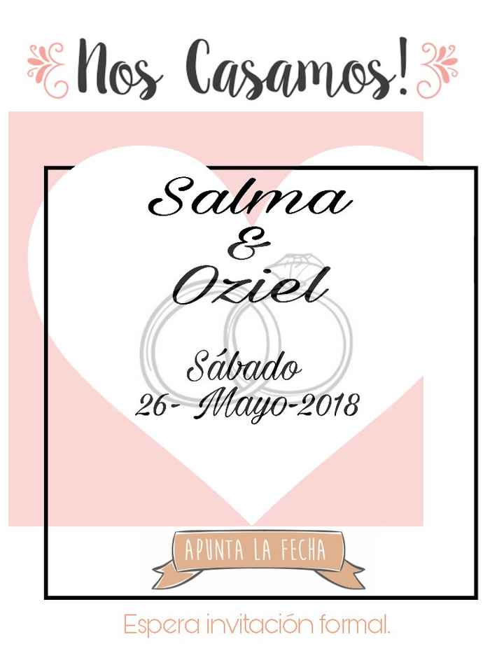 Ya tenemos save the date😱💍❤ - 1